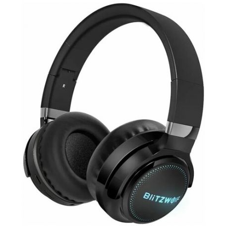 Беспроводные наушники BlitzWolf BW-HP0 Pro Wireless Over-Ear Headphones 1000mAh Black