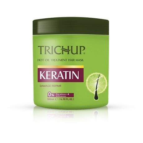 Trichup Маска для волос с горячим маслом Кератин Hot Oil Treatment Mask Keratin, 500 мл