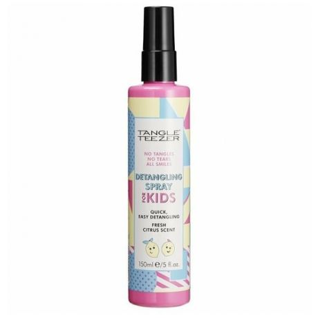 Детский спрей для легкого расчесывания волос, Tangle Teezer, Detangling Spray for Kids