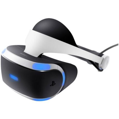 Шлем виртуальной реальности Sony PlayStation VR CUH-ZVR1, черно-белый