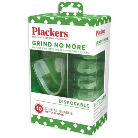 Plackers Grind No More капы при бруксизме, 10 шт.