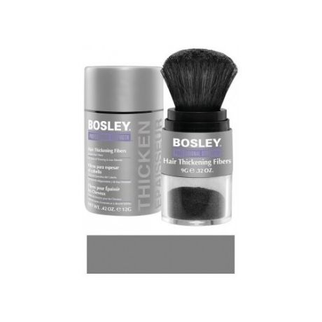 Загуститель волос Bosley Hair Thickening Fibers, Gray, 12 г