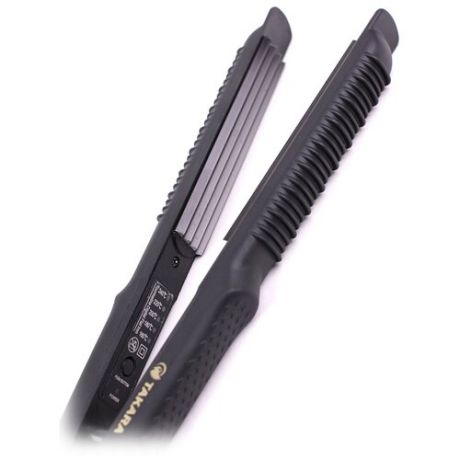 Щипцы-гофре для волос Takara HS-35 с керамическим покрытием, 4 режима, керамические пластины 110*20 мм
