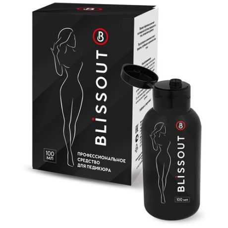 Blissout Профессиональное средство для педикюра 100 мл бутылка