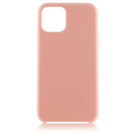 Чехол для Apple iPhone 11 Pro Max Brosco Softrubber розовый
