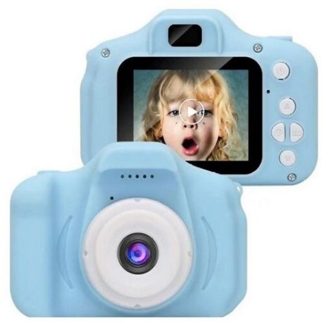 Детский фотоаппарат ZUP Kids Camera, голубой