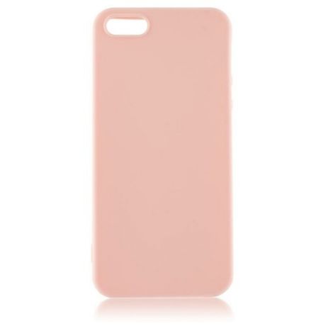 Чехол для Apple iPhone 55SSE Brosco Colourful светло-розовый