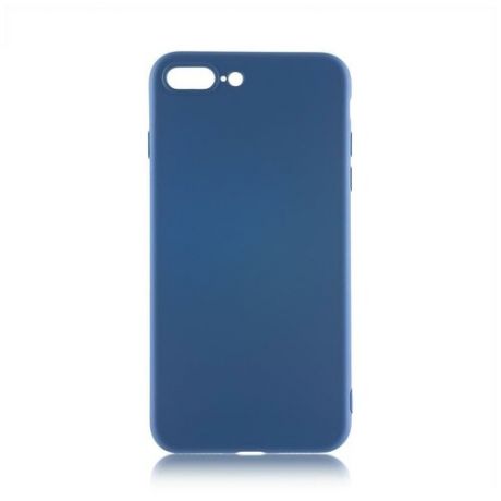 Чехол для Apple iPhone 7 Plus8 Plus Brosco SoftrubberSoft-touch синий