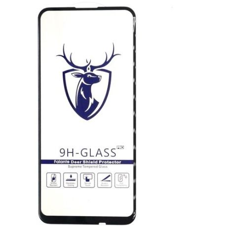 Защитное стекло для Huawei P40 Lite E/Honor 9C (черное)