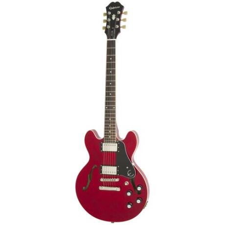 Электрогитара EPIPHONE ES-339 Cherry полуакустическая гитара, цвет вишневый