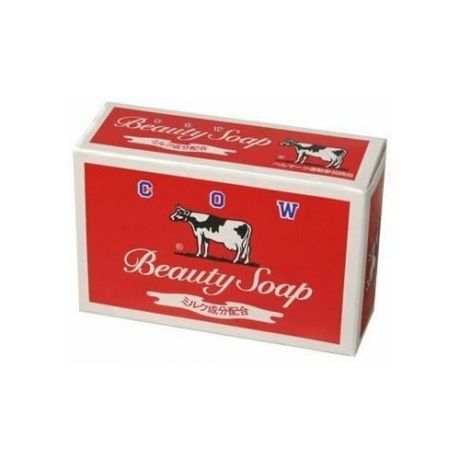 COW BRAND RED Beauty soap Молочное туалетное мыло с ароматом роз, 100 гр.