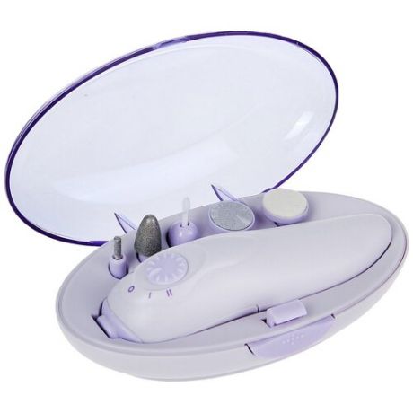 Аппарат для маникюра и педикюра irit IR-3091, белый/фиолетовый