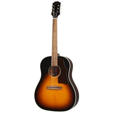 EPIPHONE J-45 Aged Vintage Sunburst электроакустическая гитара, цвет санбёрст