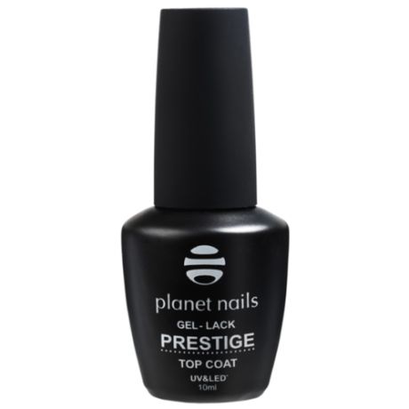 Planet nails Верхнее покрытие Prestige Top Reflection, red, 10 мл