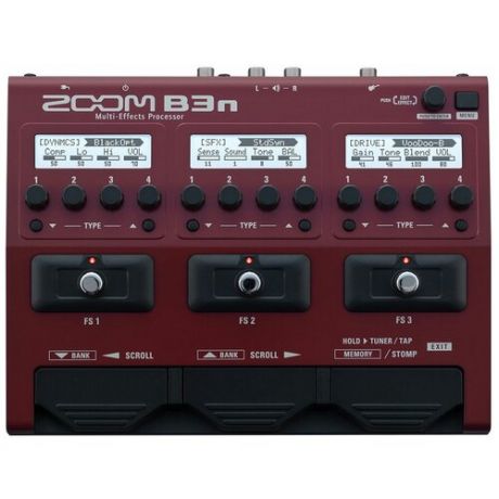 Басовый процессор ZOOM B3N