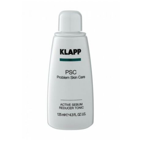 Тоник для лица Klapp PSC Problem Skin Care Active Sebum Reducer Tonic активно-заживляющий, 125 мл