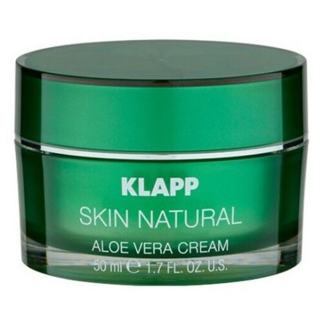 Крем для лица Klapp Skin Natural Aloe Vera Cream с экстрактом алоэ вера, 50 мл