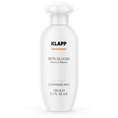 Молочко для лица Klapp Beta Glucan Cleanser очищающее, 150 мл