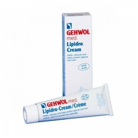 Gehwol Крем гидро-баланс для сухой и чувствительной кожи ног Lipidro 500 мл бутылка
