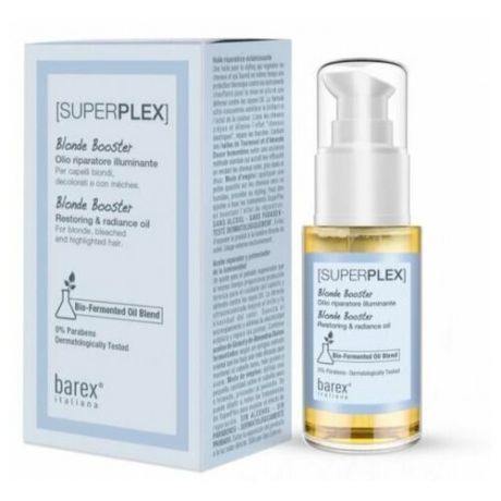 BAREX SuperPlex Масло для восстановления и сияния волос Blonde Booster