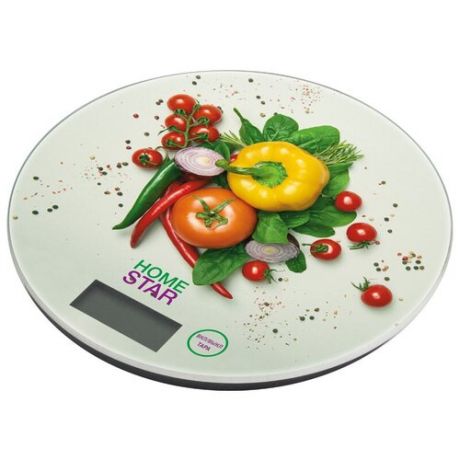 Весы кухонные электронные HOMESTAR HS-3007S, 7 кг овощи (101221)