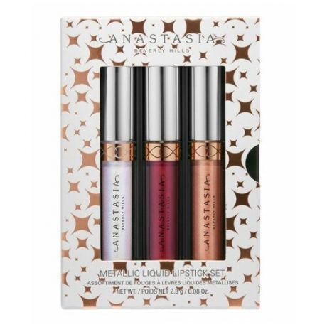 Anastasia Beverly Hills набор помад Metallic Liquid Lipstick Set