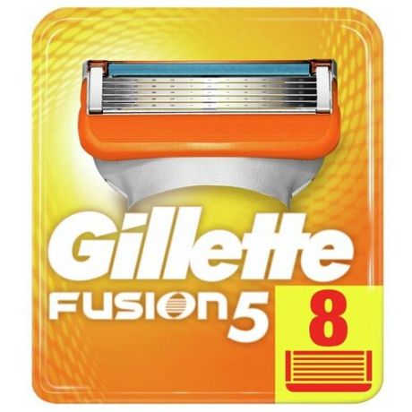 Сменная кассета Gillette Fusion5, 8 шт