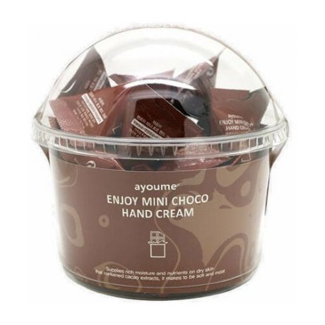 Ayoume enjoy mini choco hand cream Крем для рук Шоколад