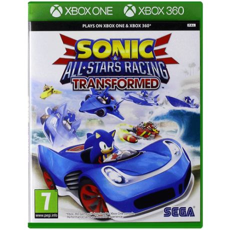 Sonic & All- Stars Racing Transformed [Xbox One/Series X/Xbox 360, английская версия]