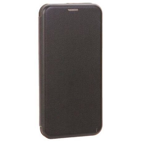 Чехол- книжка кожаный Fashion Case Slim- Fit для Xiaomi Mi Note 10 (6.47") Black Черный