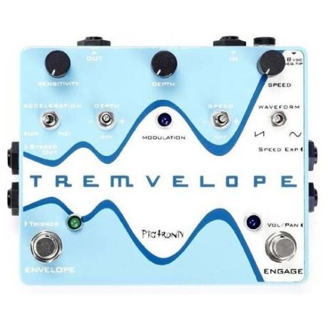 Pigtronix Tremvelope гитарный эффект tremolo