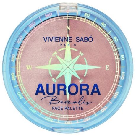 Vivienne Sabo Палетка для лица Aurora Borealis, тон 01