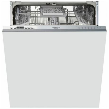 Встраиваемая посудомоечная машина Hotpoint-Ariston HIC 3C26 C полноразмерная, серебристый цвет