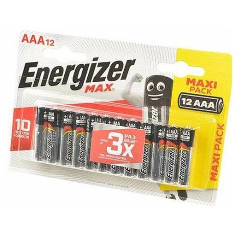 Батарейки Energizer POWER AAА/LR03 1.5V 12шт