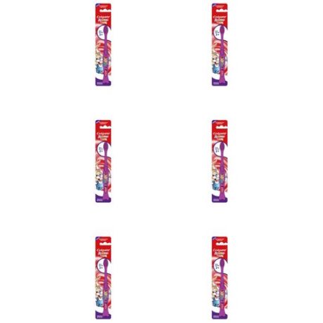 COLGATE Зубная щетка "Детская 2+", 6 штук