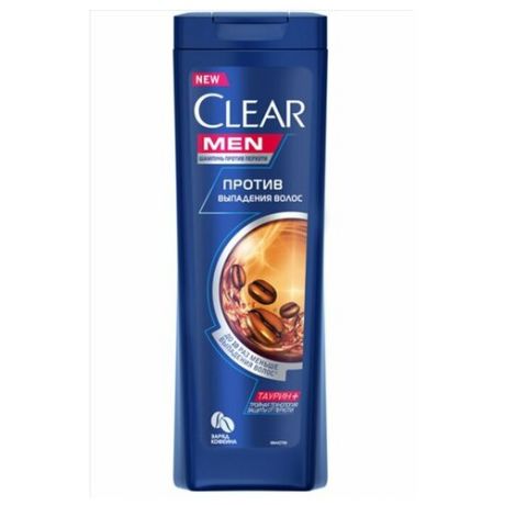 Шампунь Clear MEN Защита от выпадения волос, 400 мл.
