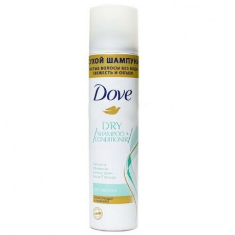 Сухой шампунь Dove, без запаха, 250мл