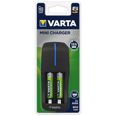 Зарядное устройство VARTA Mini Charger+2x ААА 800 мАч