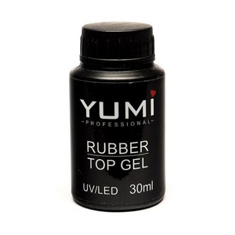 YMMY Professional Верхнее покрытие Rubber top, прозрачный, 30 мл
