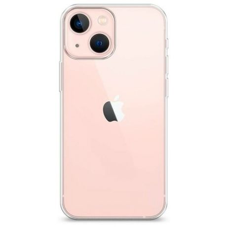 Силиконовый чехол "Кот показывает палец" на Apple iPhone 13 mini / Айфон 13 мини