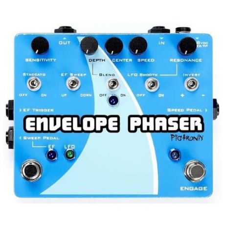 Pigtronix Envelope Phaser II гитарный эффект phaser