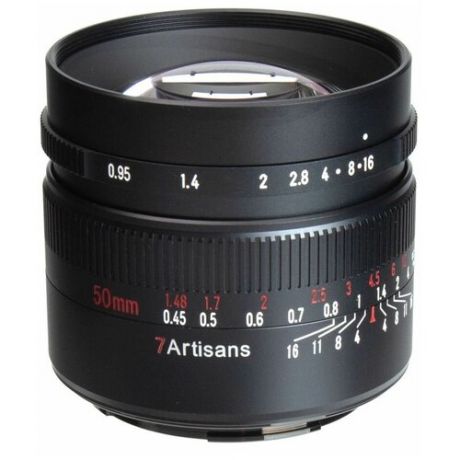 Объектив 7artisans 50mm F0.95 Nikon Z, черный