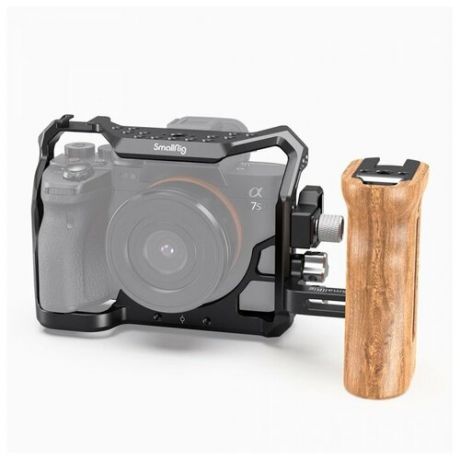Комплект SmallRig 3008 для цифровой камеры Sony A7SIII клетка, боковая ручка и фиксатор кабеля