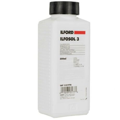 Проявитель для плёнки Ilford Ilfosol 3, жидкость, 0,5л (концентрат)