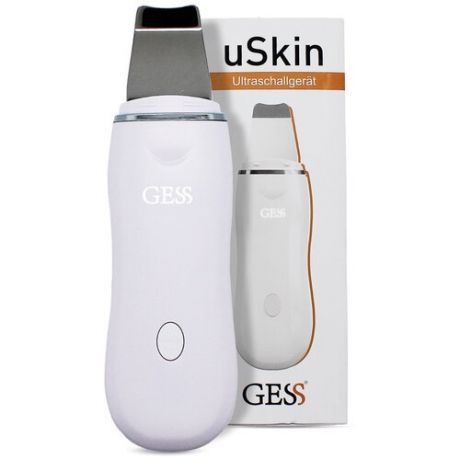 Аппарат для ультразвуковой чистки лица GESS uSkin, пилинг, лифтинг, фонофорез