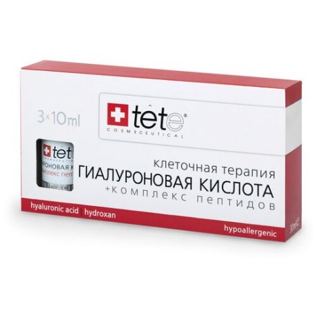 Сыворотка для лица TETe Cosmeceutical Гиалуроновая кислота, клеточная терапия, 30 мл