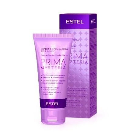Estel Prima Mysteria - Эстель Прима Мистерия Крем-маска ночная для волос, 100 мл -