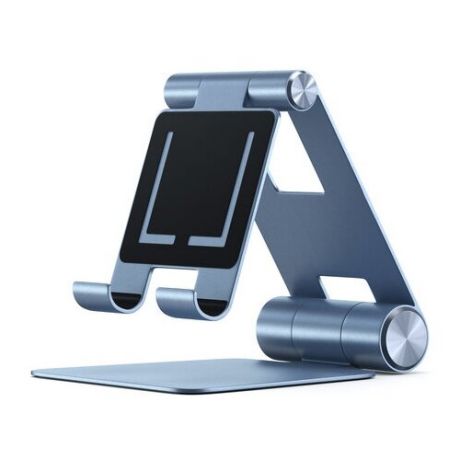 Настольная подставка Satechi R1 Aluminum Multi- Angle Tablet Stand для мобильных устройств. Материал алюминий. Цвет синий