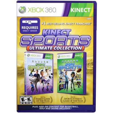 Игра для Xbox 360 Kinect Sports Ultimate Collection, полностью на русском языке