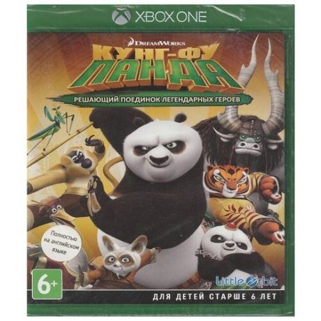 Игра кунг-фу панда: решающий поединок легендарных героев (Xbox One)